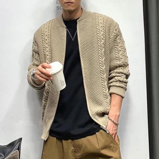 витер кардиган с круглым вырезом