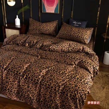 леопардовое постельное белье 200cм x 230cм