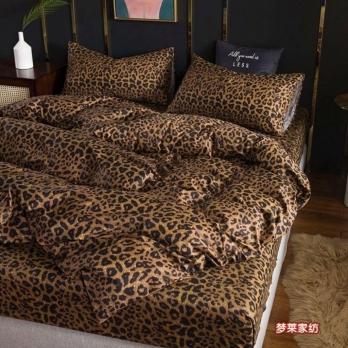 леопардовое постельное белье 200cм x 230cм