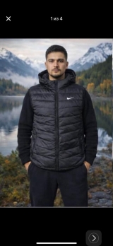мужские жилеты nike